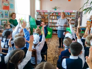 Праздник «Прощание с Букварем» в Нылгинской детской библиотеке